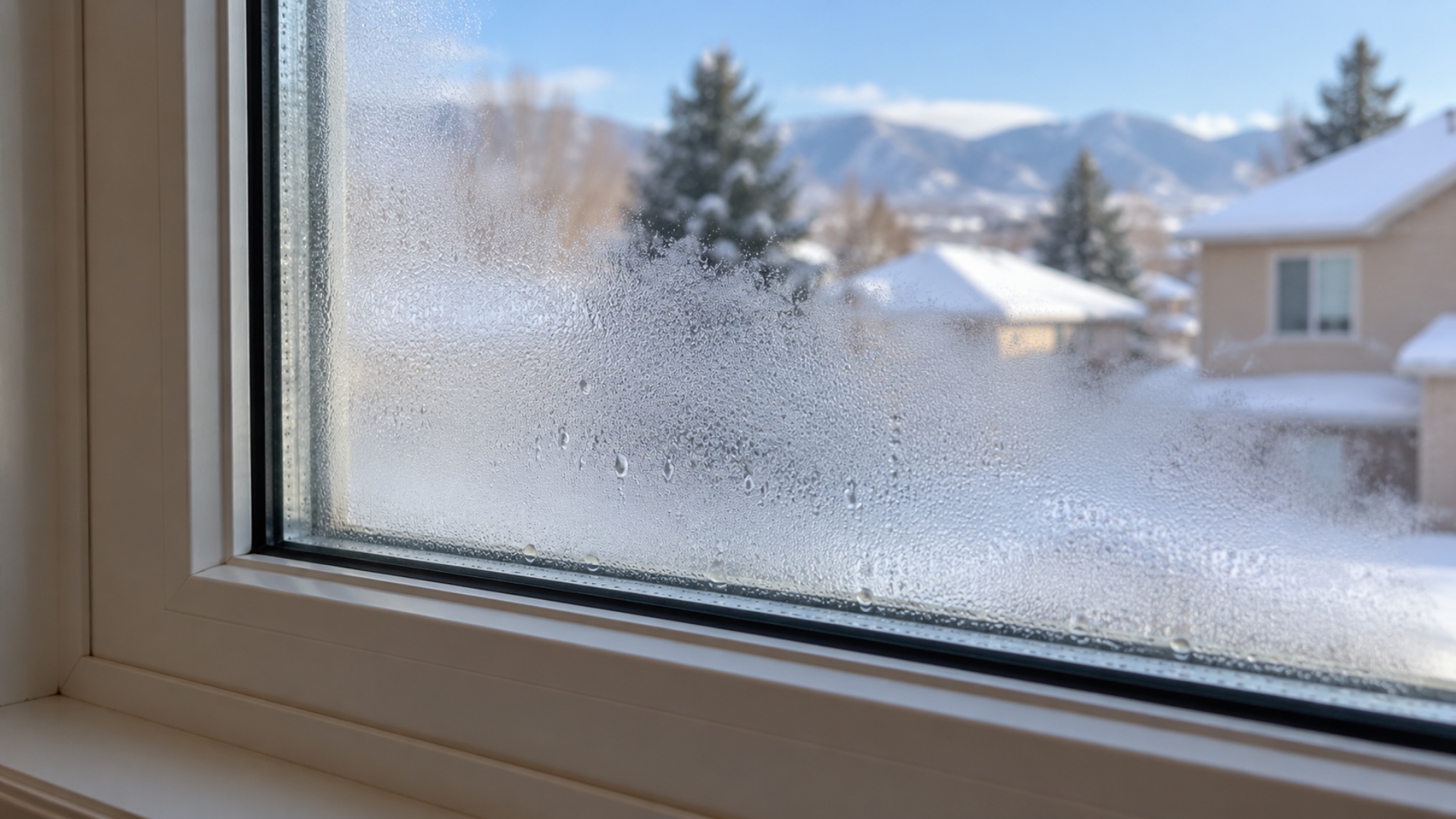 window condensation in Colorado Springs